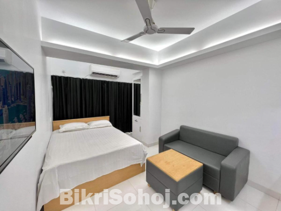 1 Bedroom Single Flats with cozy interior for Rent in Dhaka